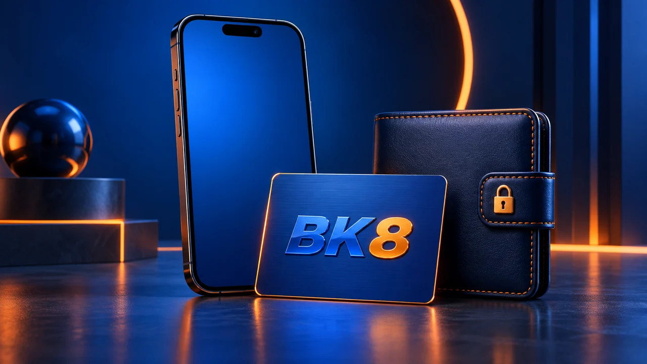 Telefon, kad dan dompet dengan nama BK8